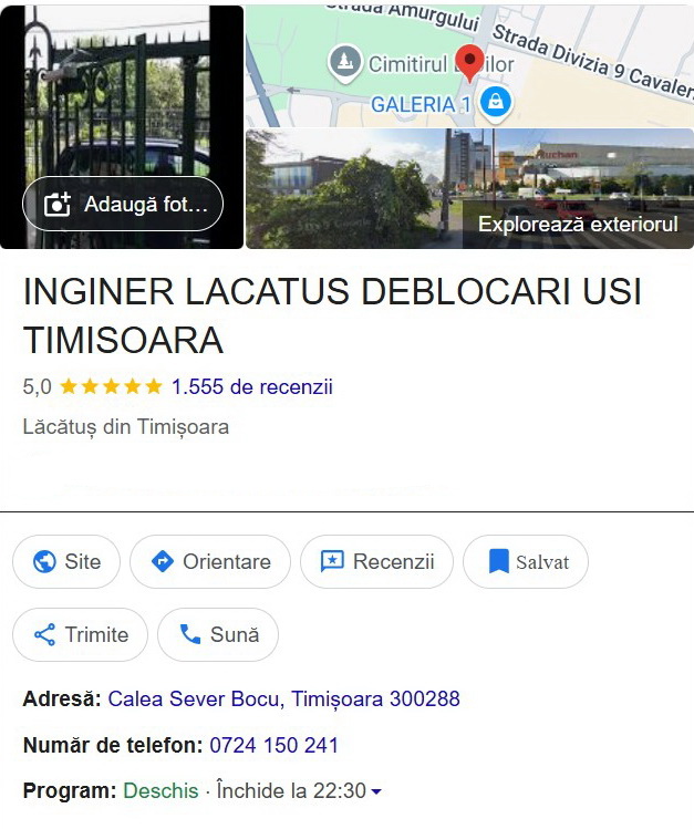 LACATUS TIMISOARA, DEBLOCARI MASINI, DEBLOCARI AUTO, DEBLOCARI USI, DEBLOCARI SEIFURI, REPARATII USI, REPARATII FERESTRE, REPARATII TERMOPANE, LACATUS, MONTARI YALE, MONTARI BROASTE, MONTARI YALE INTELIGENTE, MONTARI BROASTE ELECTROMAGNETICE, MONTARI CAMERE VIDEO, MONTARI INTERFOANE, MONTARI ALARME